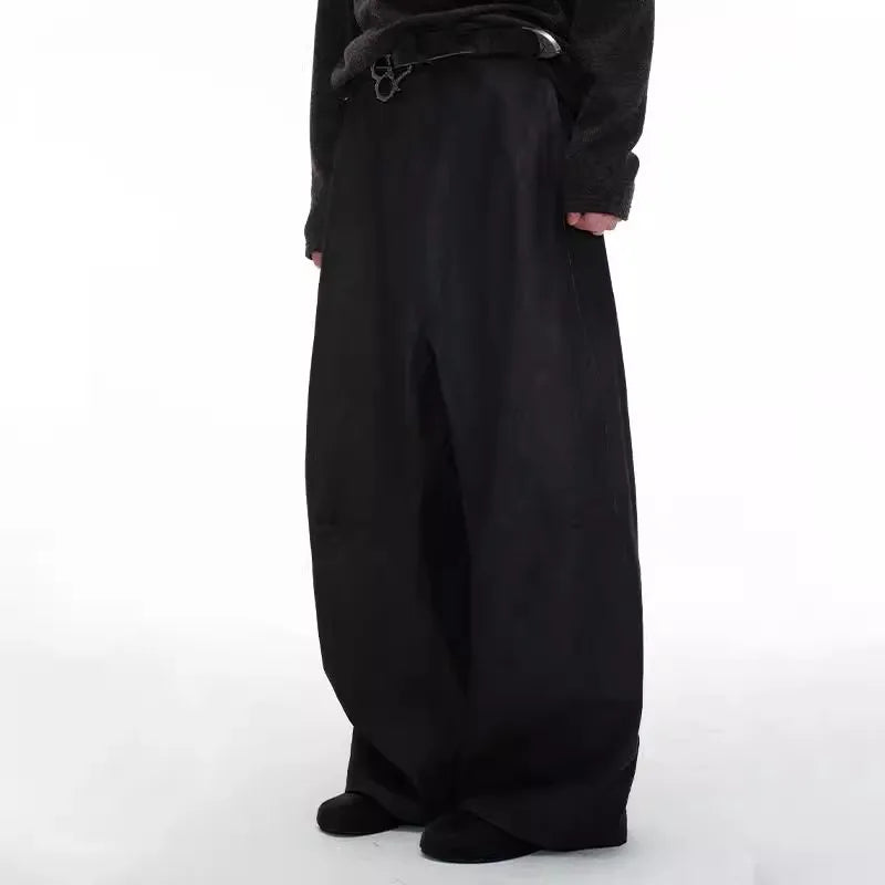 High Waist Women's Jeans Vintage Wide Leg Denim Trousers