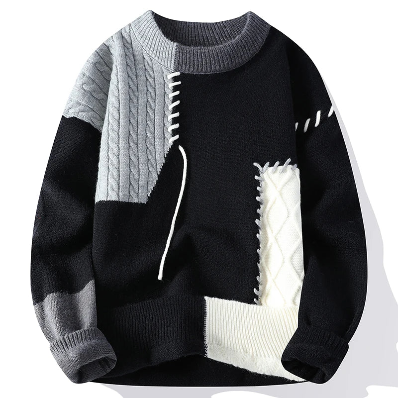 Wool Pullovers Men's Fashion Sweater