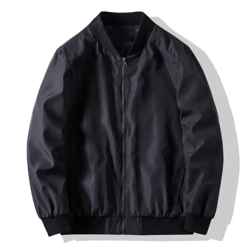 Bomber Jacket Men Chinese Dragon Embroidery Pilot Jacket
