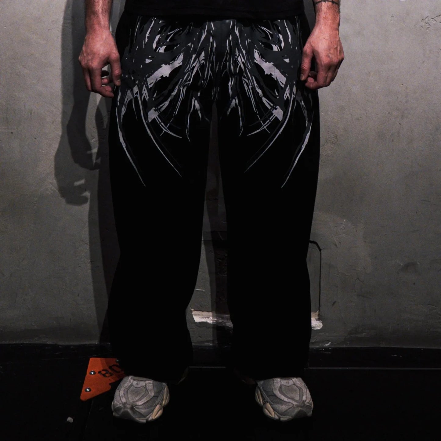 Dark Y2K Unisex Streetwear Jogger Pants