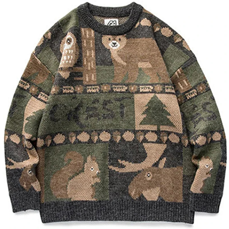 Y2k Winter Vintage Sweater