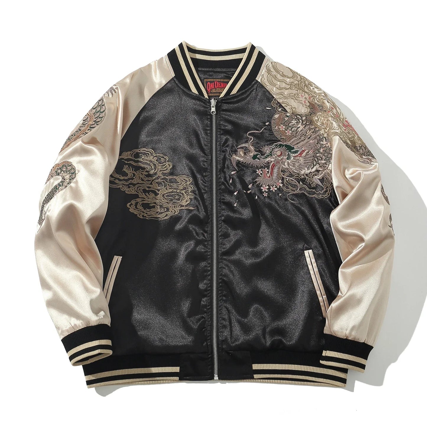 High Quality Autumn Dragon Embroidered Jacket