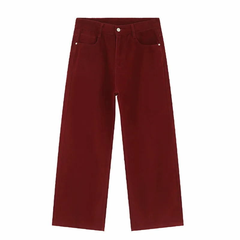 Baggy Men Jeans Casual Loose Male Straight Denim Pants