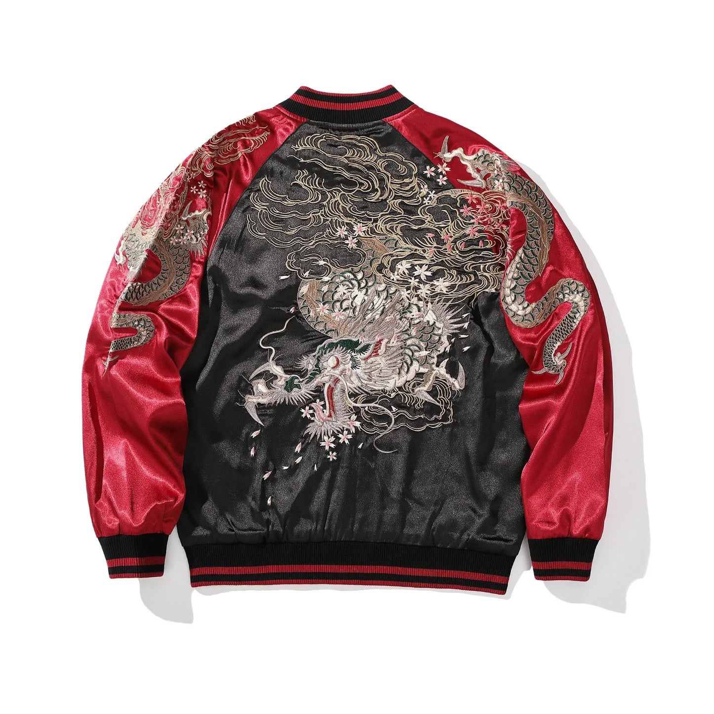 High Quality Autumn Dragon Embroidered Jacket