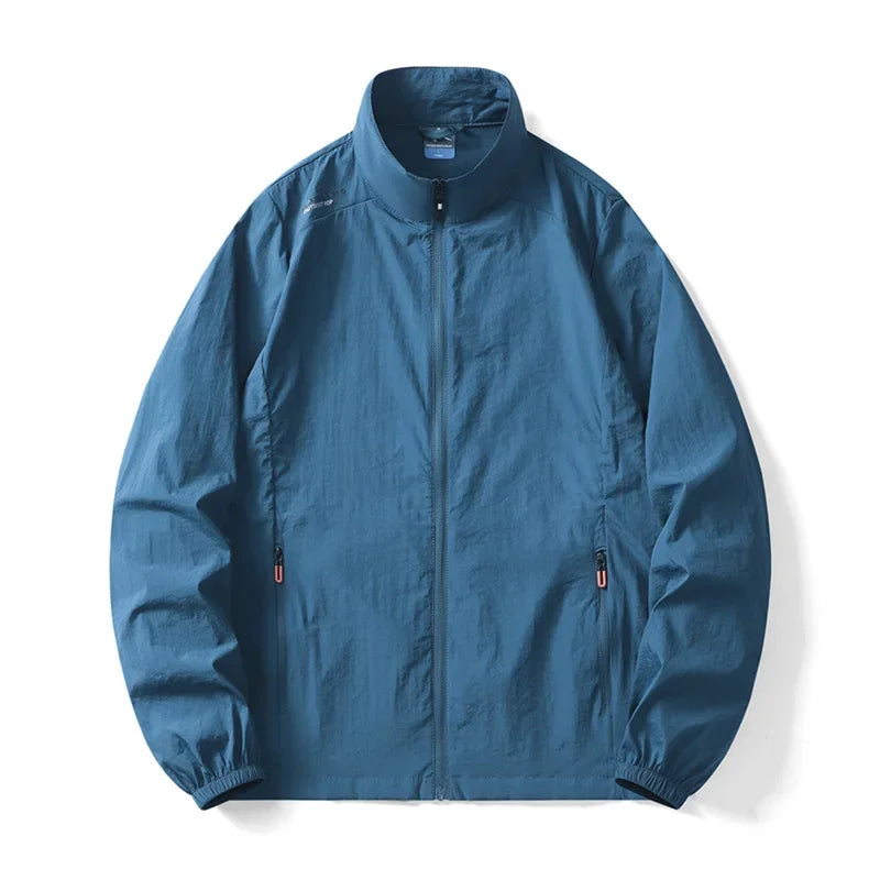 Casual Lightweight Collar Pocket Thin Jacket