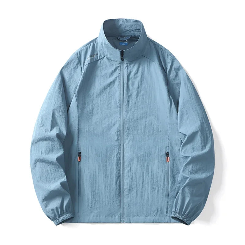 Casual Lightweight Collar Pocket Thin Jacket