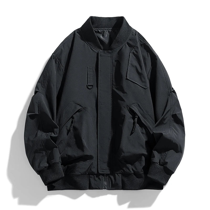 Plus Size Jacket Men's Pocket Loose Fashion Brand Coat