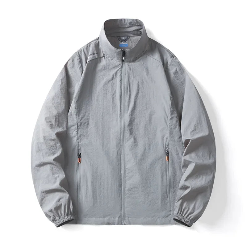Casual Lightweight Collar Pocket Thin Jacket