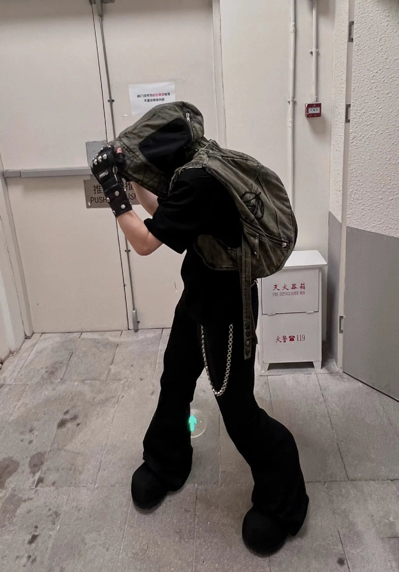 Bell-Bottoms Pants Cargo Sweatpants