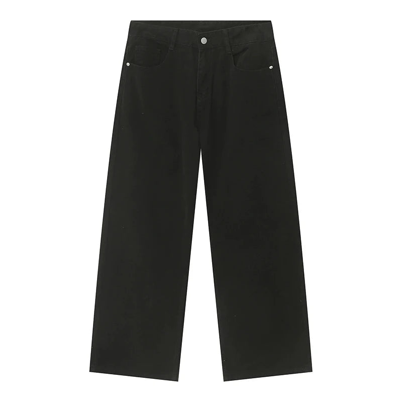 Baggy Men Jeans Casual Loose Male Straight Denim Pants