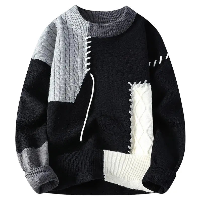 Wool Pullovers Men's Fashion Sweater
