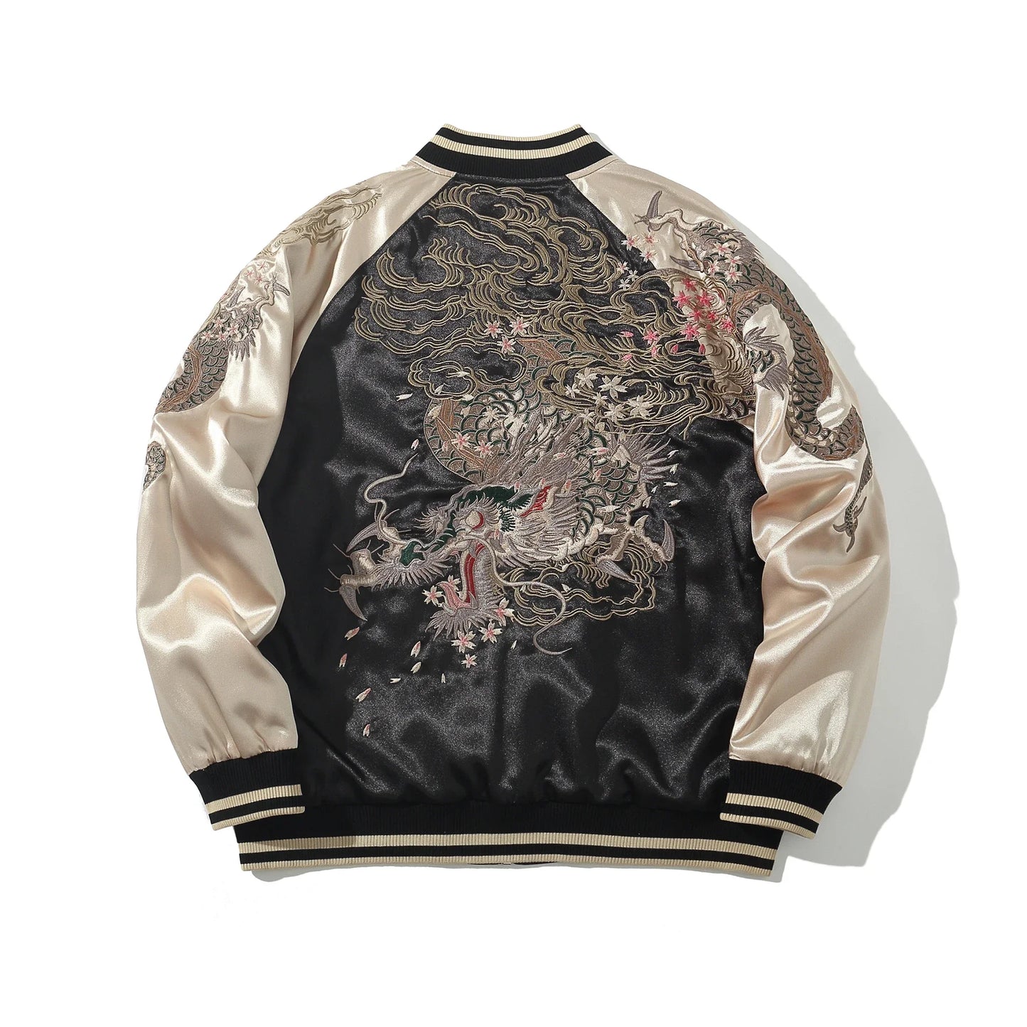 High Quality Autumn Dragon Embroidered Jacket