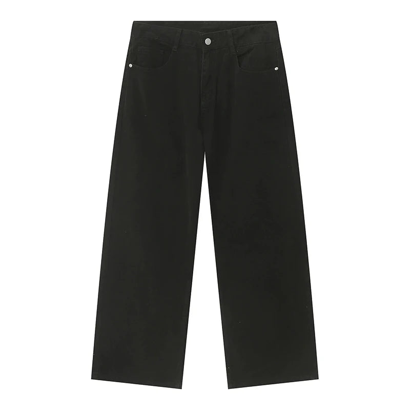 Baggy Men Jeans Casual Loose Male Straight Denim Pants