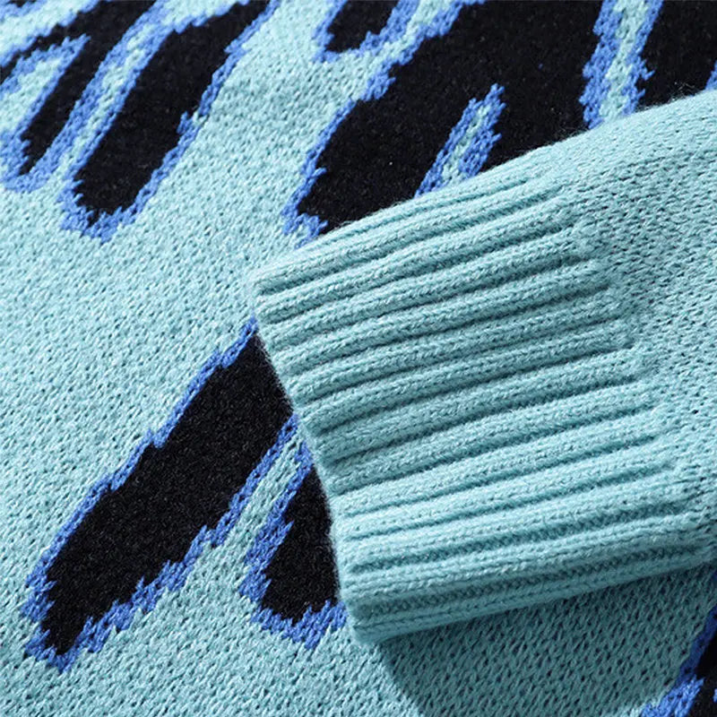 Sweater Men Pullovers Winter Knit