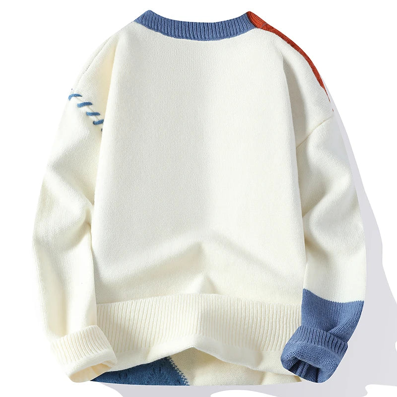 Wool Pullovers Men's Fashion Sweater