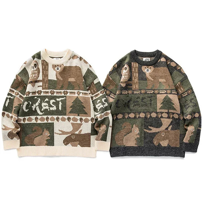 Y2k Winter Vintage Sweater