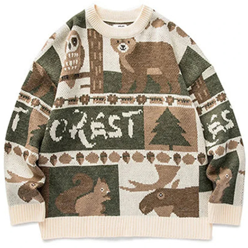 Y2k Winter Vintage Sweater